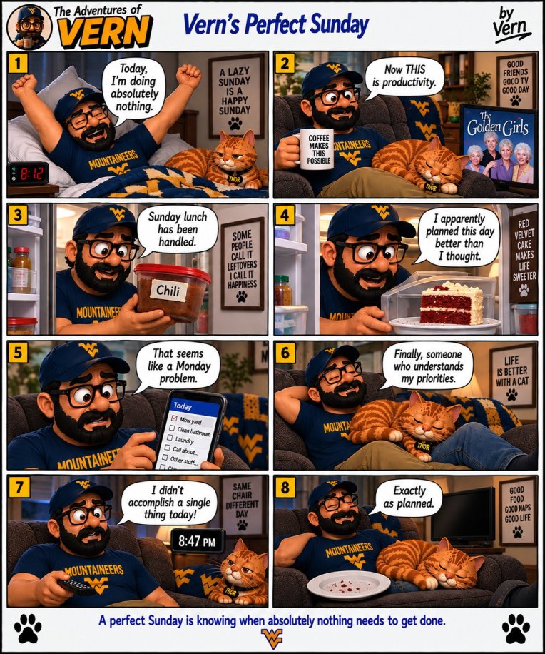 Perfect Sunday comic strip